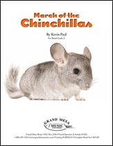 March of the Chinchillas Concert Band sheet music cover